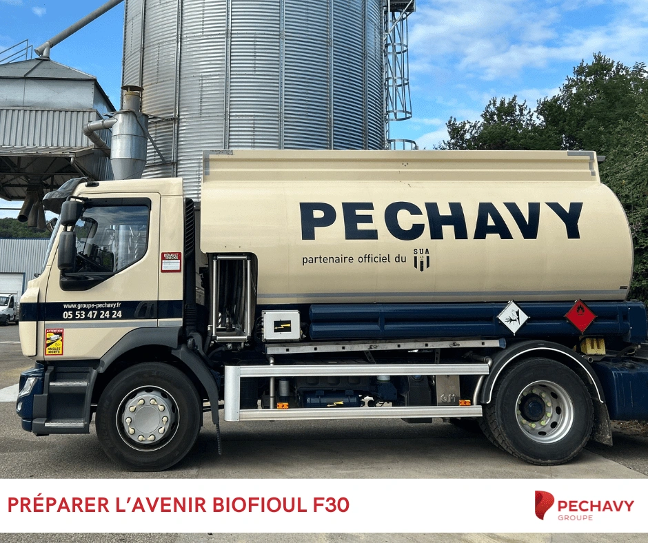 préparer l'avenir avec le biofioul F30 pechavy