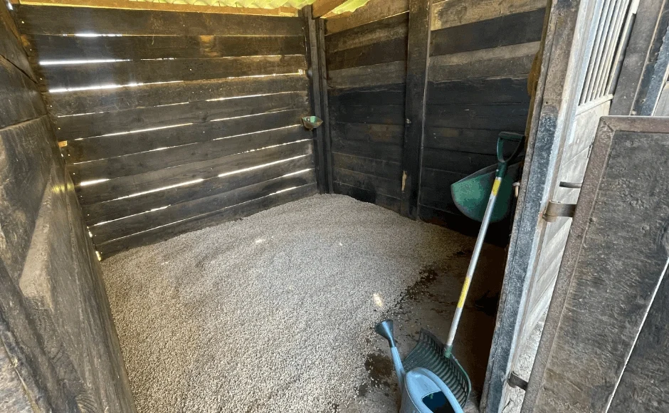 La litière qui garde votre cheval au sec plus longtemps