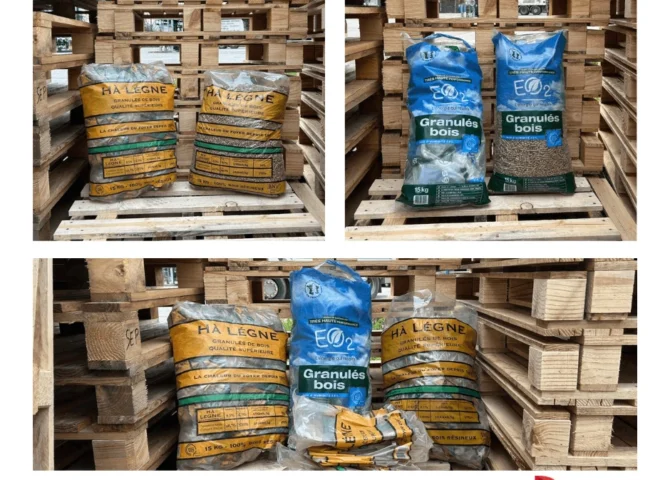 Le recyclage des sacs de granulés de bois