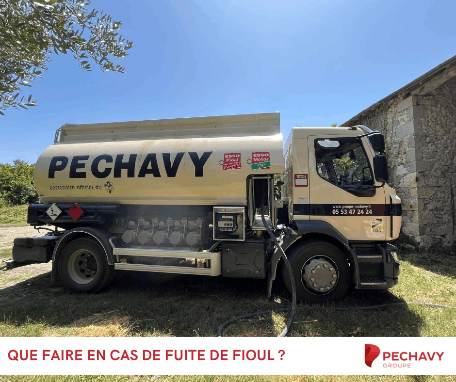 Que faire en cas de fuite de fioul - conseils Péchavy Energie