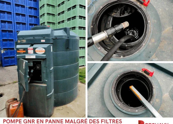 Pompe GNR en panne malgré des filtres neufs Test pâte à eau, analyse GNR (1)