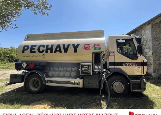 Fioul Agen, Péchavy Energie livre votre mazout dans le lot-et-garonne
