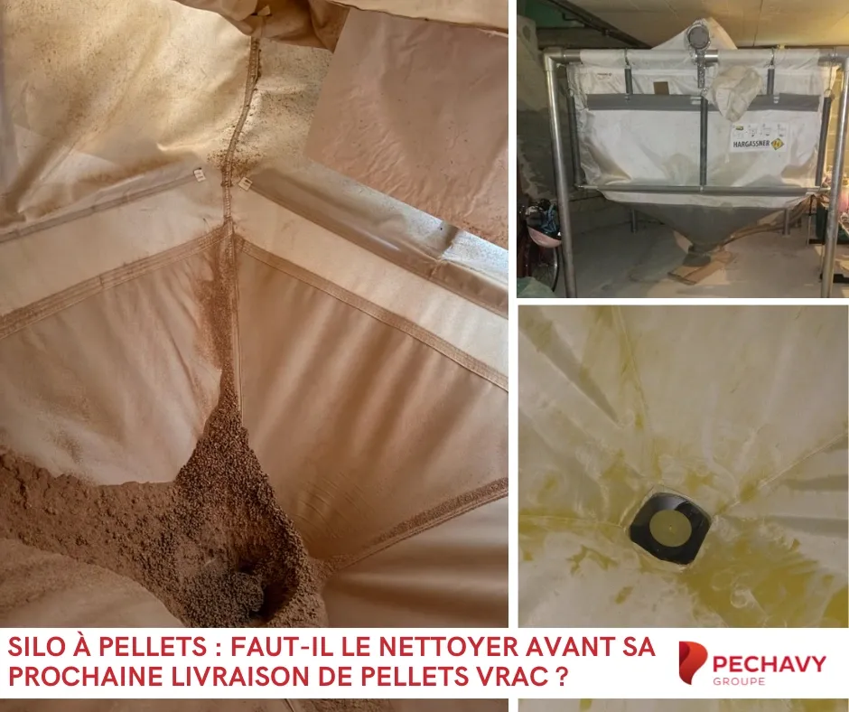 Silo à pellets faut-il le nettoyer avant sa prochaine livraison de pellets vrac - Pechavy Energie Bois