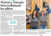 article de presse le petit bleu sur le panier brûleur