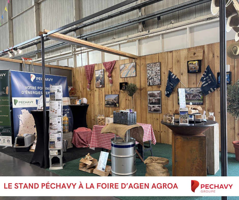 stand foire d'agen péchavy énergie bois