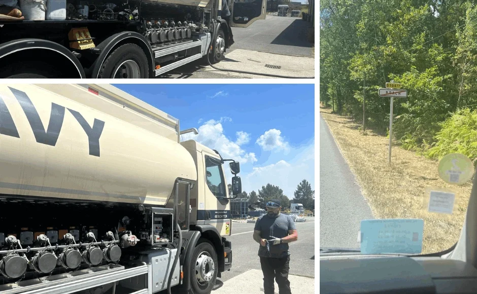 incendie gironde - Péchavy Energie mobilisé dans la lutte contre les incendies de Gironde pour le ravitaillement en carburant