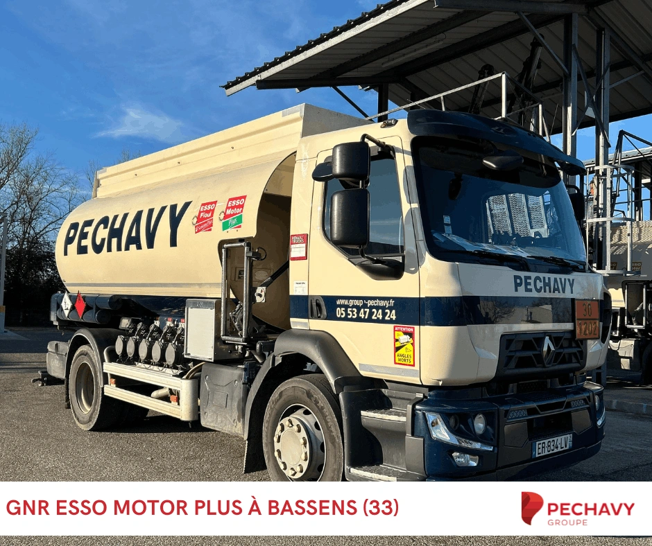 GNR Esso Motor Plus à Bassens (33) Trouver son fournisseur de GNR en Gironde Péchavy